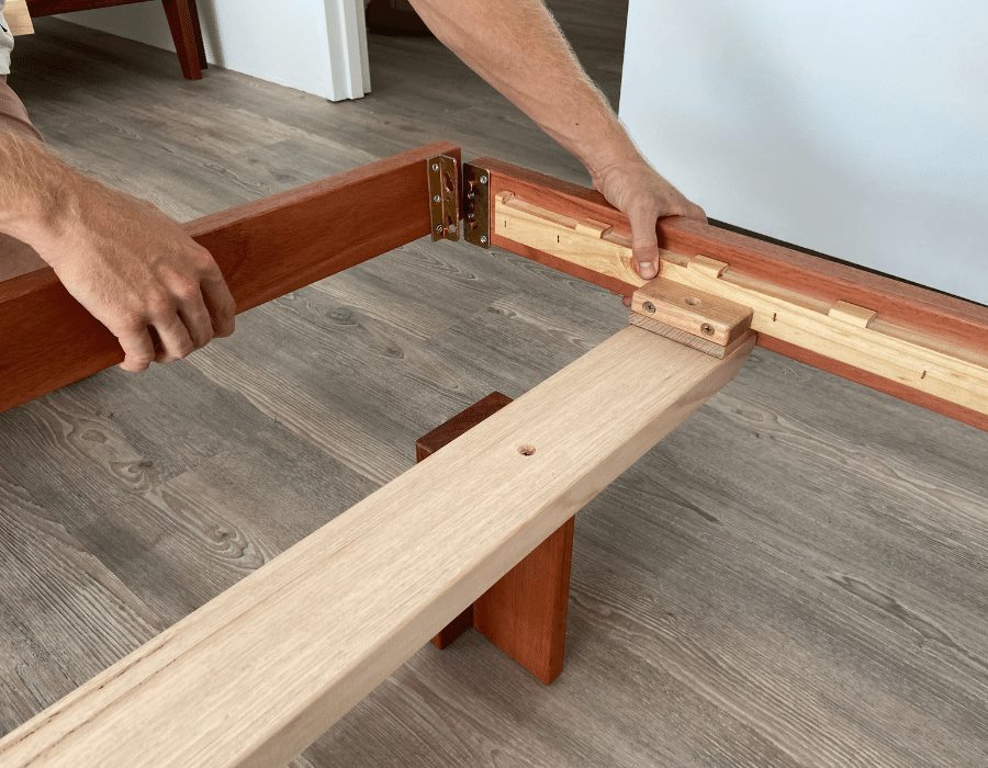 Jarrah Bed Base - Image 10