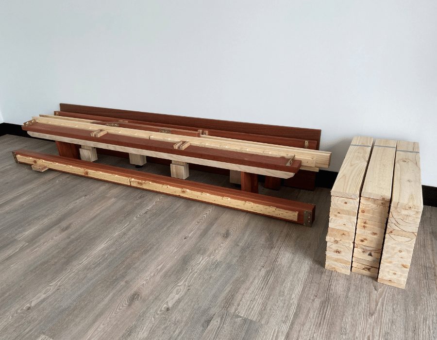 Jarrah Bed Base - Image 11